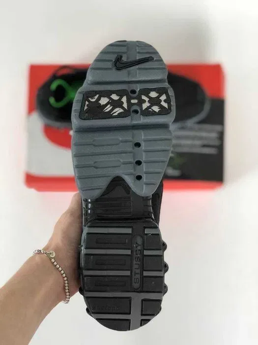Мужские кроссовки Stussy x Nike Air Zoom Cage 2 Fossil Black. 40-45 — фото 8
