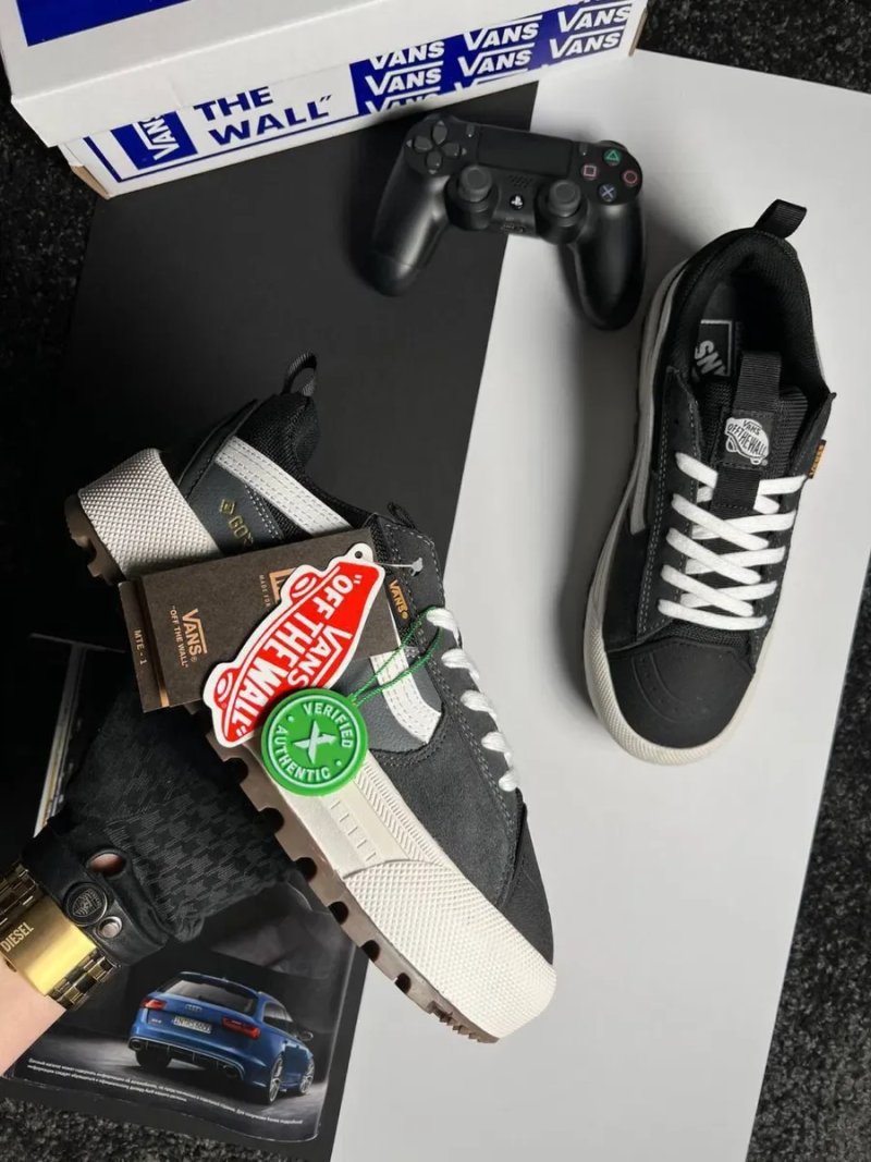 Мужские кроссовки ванс Vans Old Skool MTE-1 GTX Dark Grey Black [41-46] — фото 3