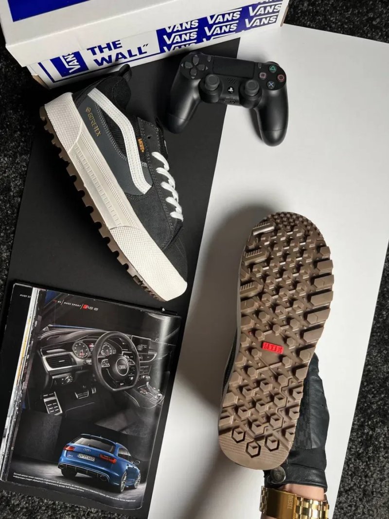 Мужские кроссовки ванс Vans Old Skool MTE-1 GTX Dark Grey Black [41-46] — фото 6