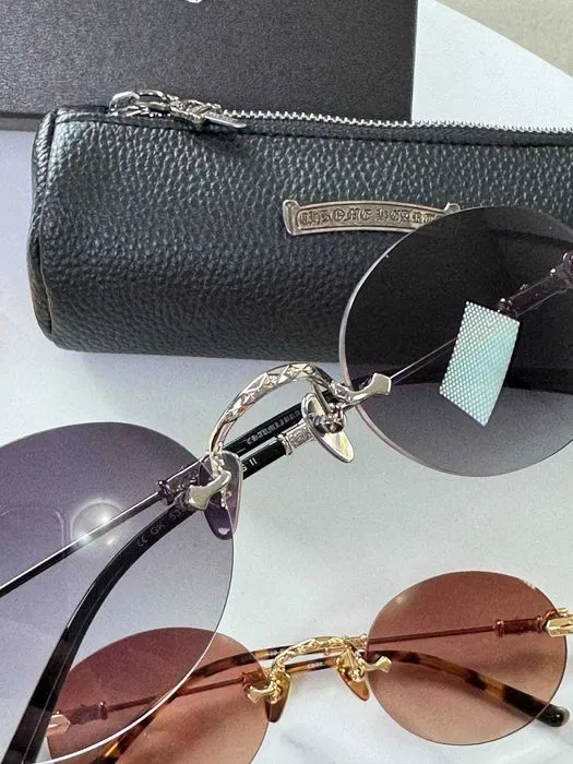 Мужские очки Chrome Hearts темные очки Хром Хартс два цвета — фото 4