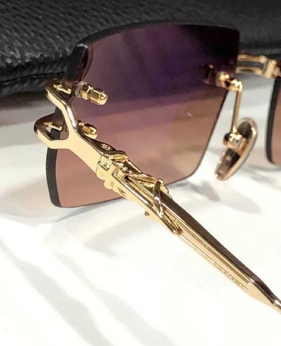 Мужские очки Chrome Hearts темные очки Хром Хартс два цвета — фото 5