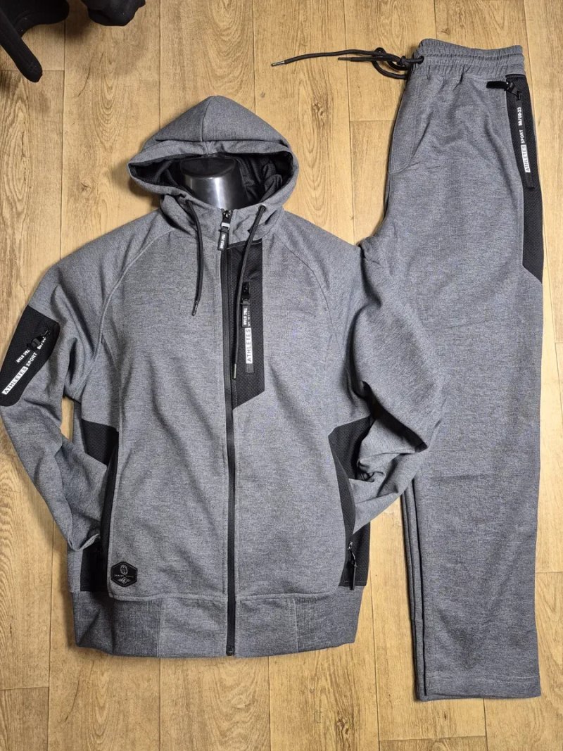 Мужские спортивные костюмы. M- 2XL. 2 нитки. Польша. — фото 2