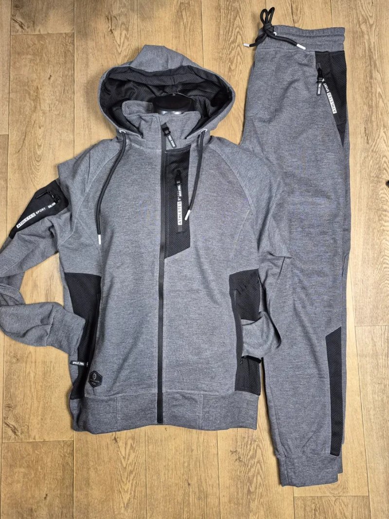 Мужские спортивные костюмы. M- 2XL. 2 нитки. Польша. — фото 3