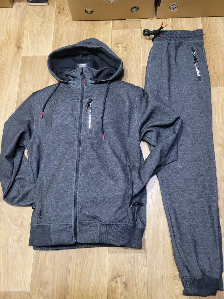 Мужские спортивные костюмы. M- 2XL. 2 нитки. Польша. — фото 5