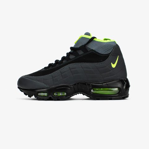 Мужские зимние кроссовки Nike Air Max 95 Sneakerboot "Black Volt"
