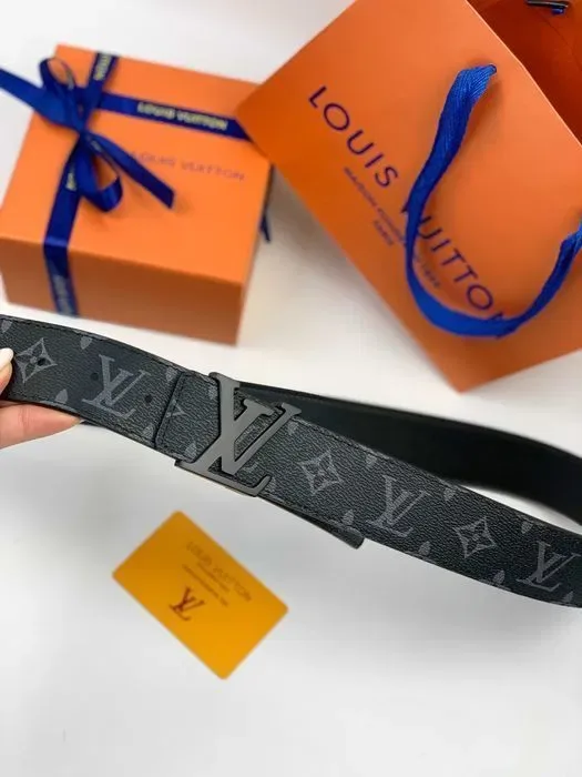 Мужской ремень Louis Vuitton пояс Луи Виттон r115 — фото 3