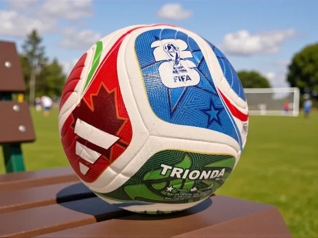 Мяч чемпіонату світу Адідас тріонда Trionda League World Cup 2026 розмір 4 безкоштовна доставка Укрпоштою ОЛХ доставкою — фото 3