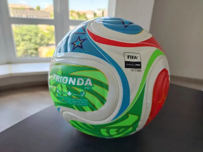 Мяч футбольний adidas Trionda World Cup 2026, термошов, 5 та 4 розміри з посиленим покриттям РОЗПРОДАЖ — фото 3