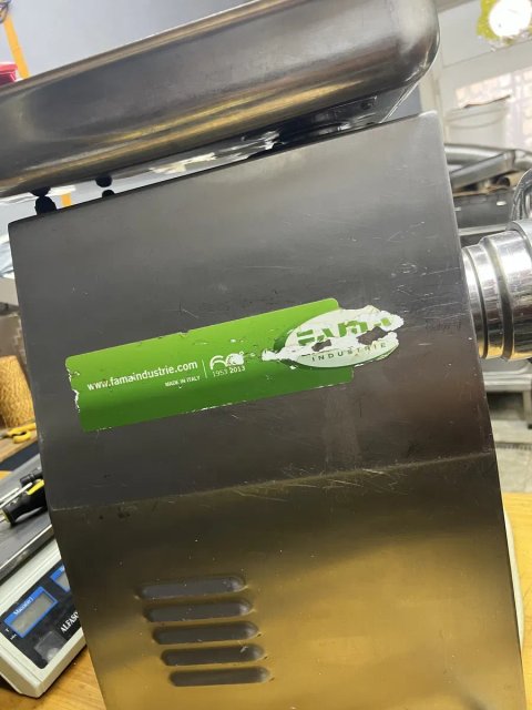 Мясорубка професійна, промислова Fama TI32R Unger 380v 500 кг/г