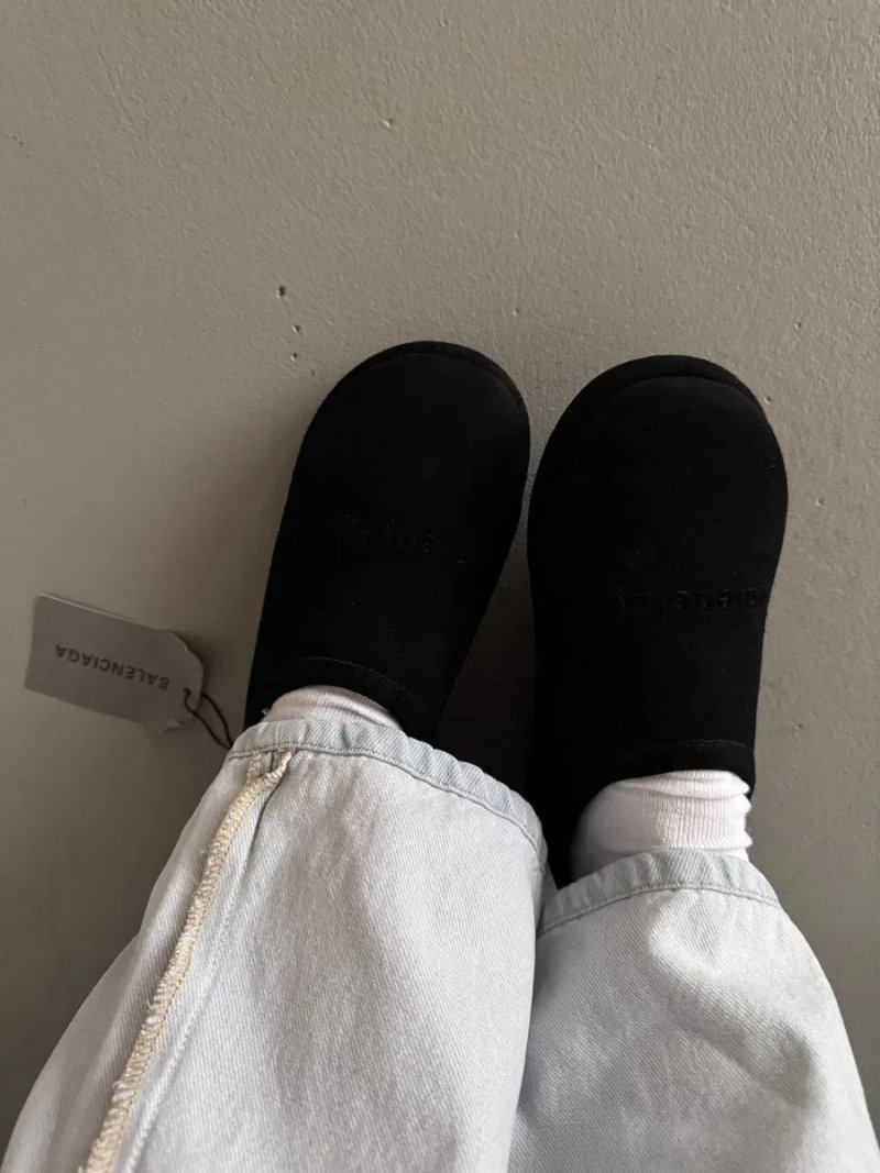 Мюлі Balenciaga Alaska Soft Mules premium з натуральним хутром — фото 7