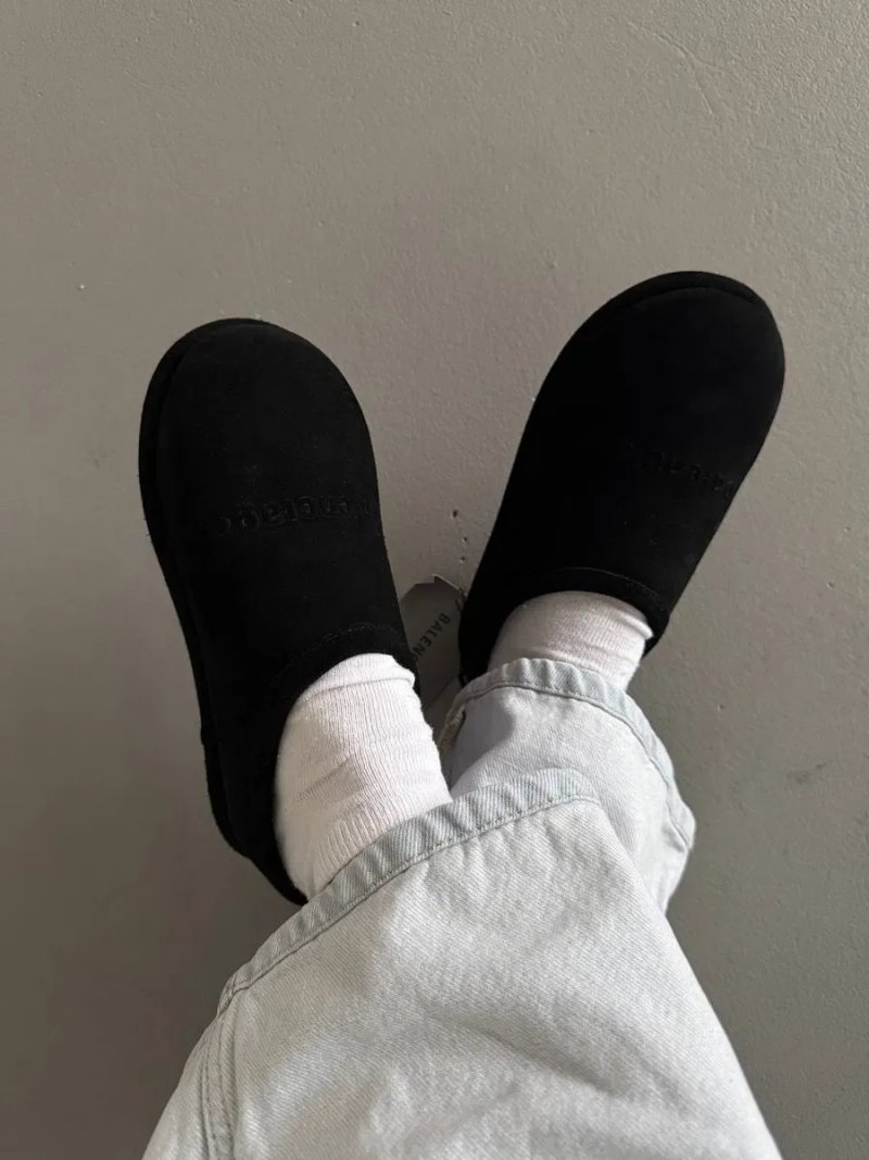 Мюлі Balenciaga Alaska Soft Mules premium з натуральним хутром — фото 8