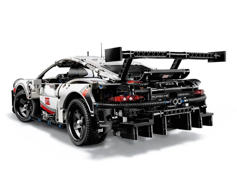 ‼️НА РАДІОКЕРУВАННІ‼️ Конструктор Technic – Porsche 911 RSR 1/1 з LEGO — фото 3