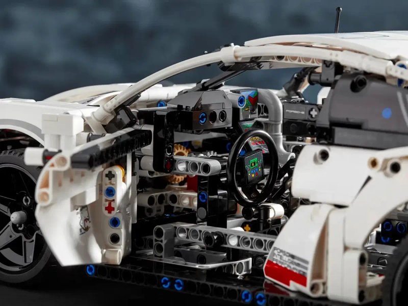 ‼️НА РАДІОКЕРУВАННІ‼️ Конструктор Technic – Porsche 911 RSR 1/1 з LEGO — фото 5