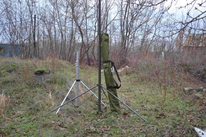 На складі Щогла телескопічна для антен 4 м з алюмінію компактна мачта — фото 4