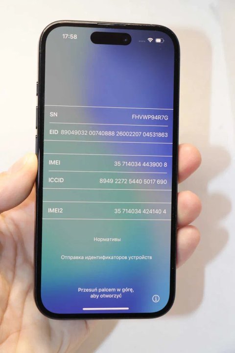 На запчастини!Apple iPhone 16 128GB Black, стан нового! заблокований під Icloud! Фіз сім!