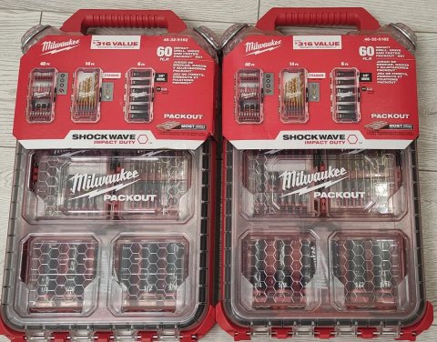 Набір біт,сверл,головок Milwaukee 48-32-5162 SHOCKWAVE Impact Дриль