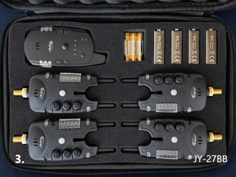 Набір BoyaBY JY-37 SWK сигналізатори клювання JY-7 і інші JY-57 SWK; JY-27BB; JY-77. — фото 4
