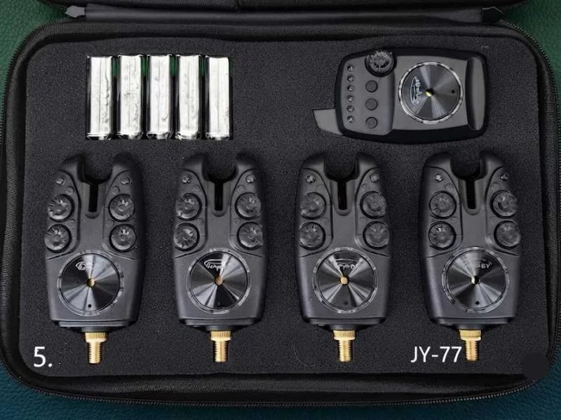 Набір BoyaBY JY-37 SWK сигналізатори клювання JY-7 і інші JY-57 SWK; JY-27BB; JY-77. — фото 6