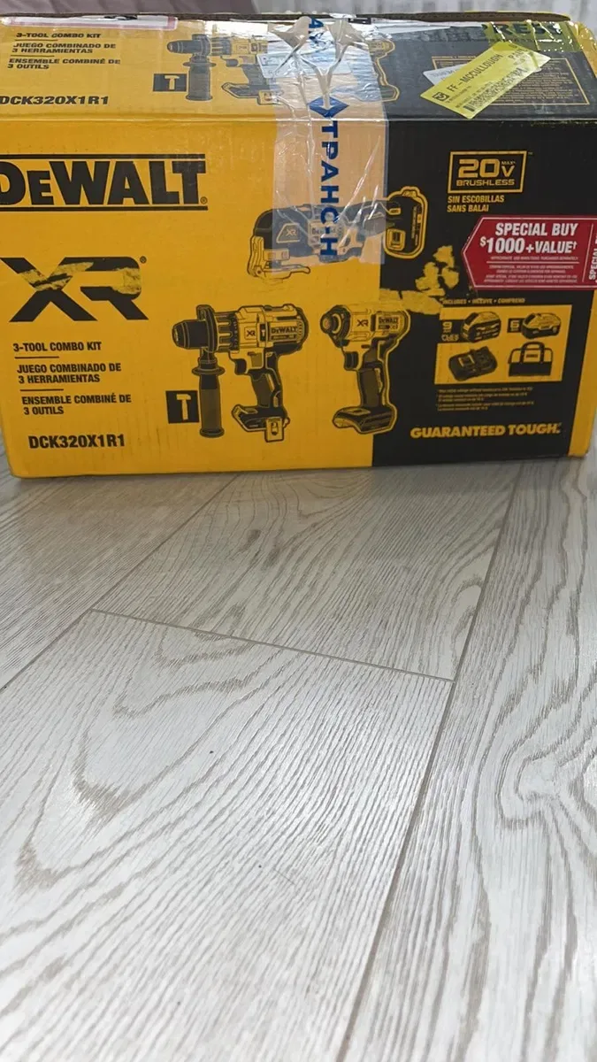 Набір DeWalt dck320R1X1, реноватор,дриль,импакт, акумулятор 9ah,6ah — фото 7