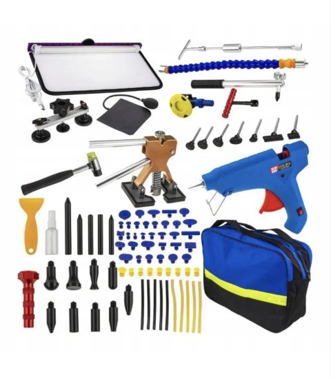 Набір для ремонту вмятин без пофарбування PDR (Розгирена комплектація)