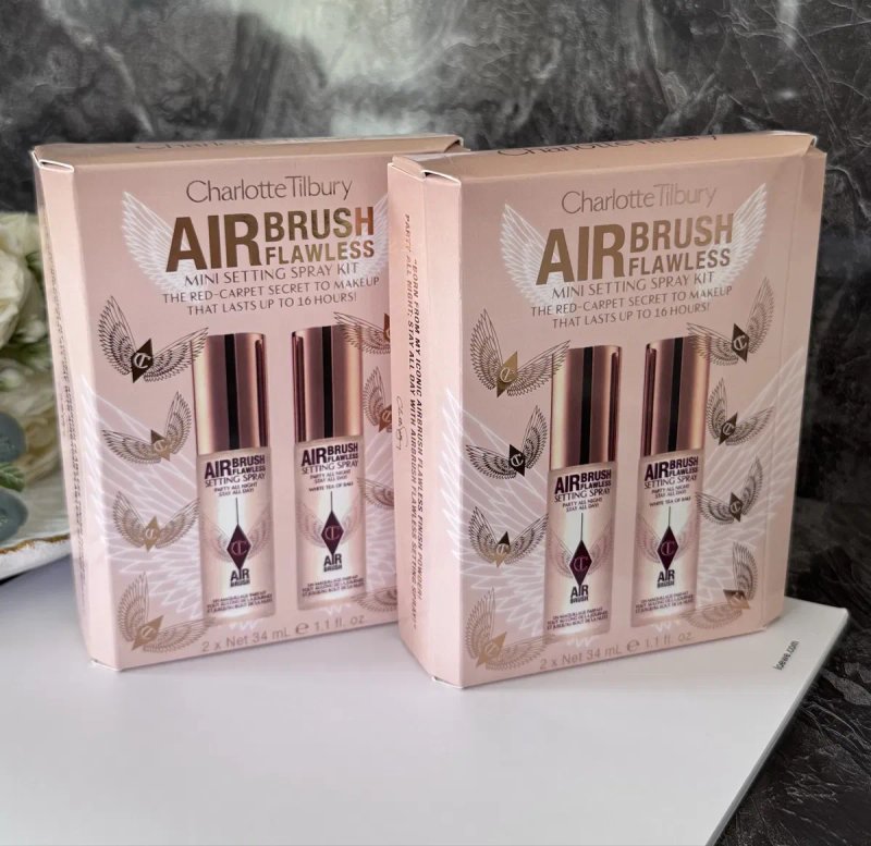 Набір фіксаторів для макіяжу  Charlotte Tilbury Airbrush Flawless Setting Spray Duo — фото 6