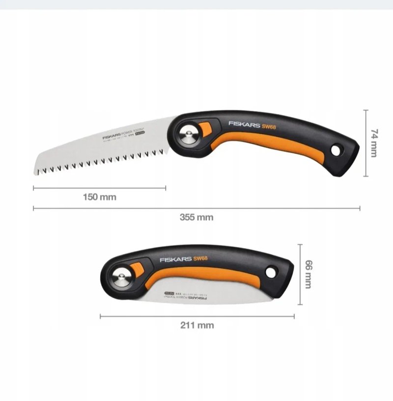 Набір  FISKARS X32 + складна пила — фото 4