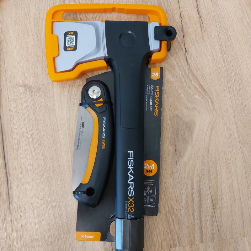 Набір  FISKARS X32 + складна пила — фото 7