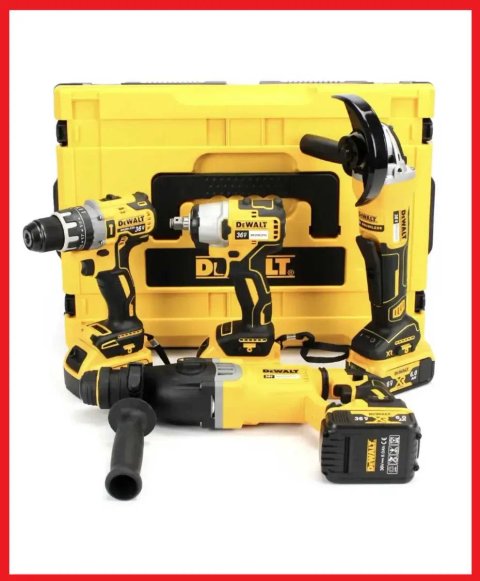 Набір інструментів 4в1 АКБ DeWalt 36V/6AP. Арт. 2095