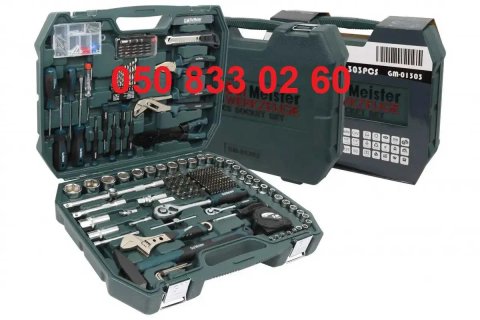 Набір інструментів Gut Meister 303шт набор инструментов GM-01303 НІмеч