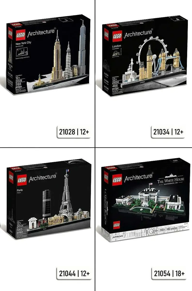 21 набір | НОВІ КОЛЕКЦІЙНІ Lego 18+ / Лего 18+ для дорослих Оригінал — фото 3