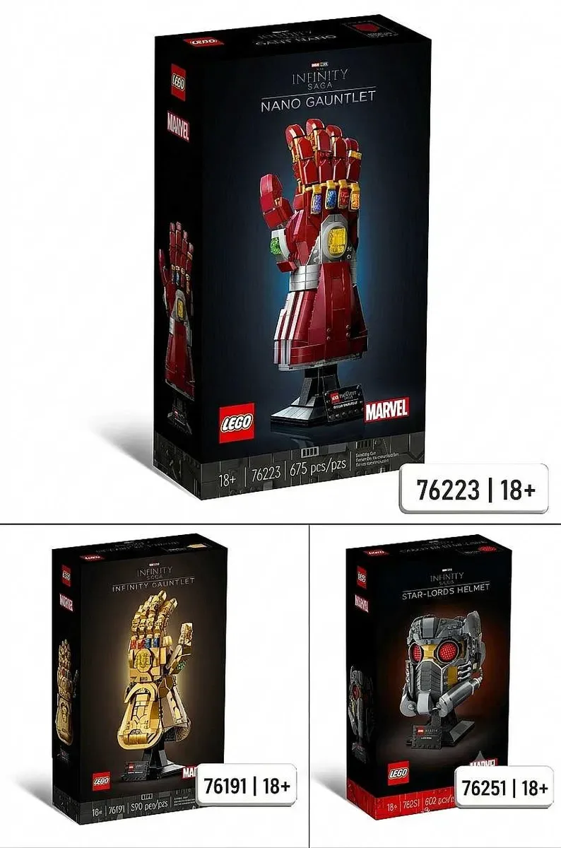 21 набір | НОВІ КОЛЕКЦІЙНІ Lego 18+ / Лего 18+ для дорослих Оригінал — фото 4