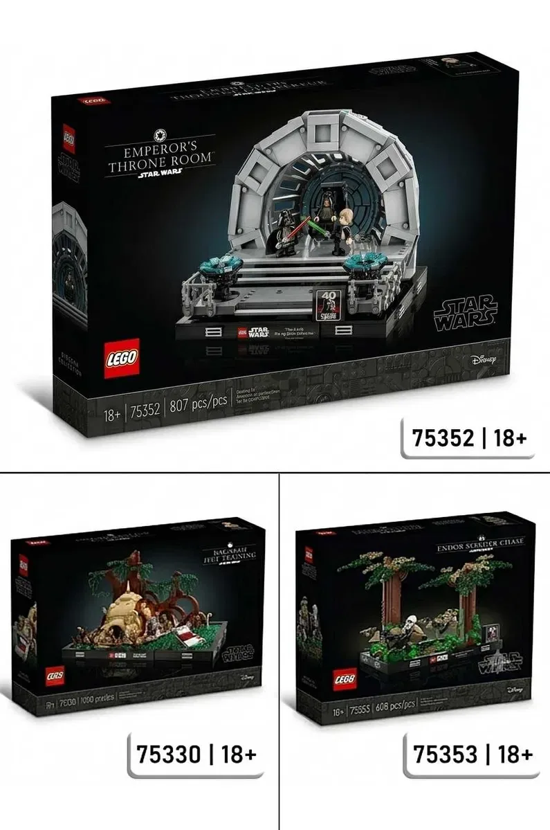 21 набір | НОВІ КОЛЕКЦІЙНІ Lego 18+ / Лего 18+ для дорослих Оригінал — фото 6