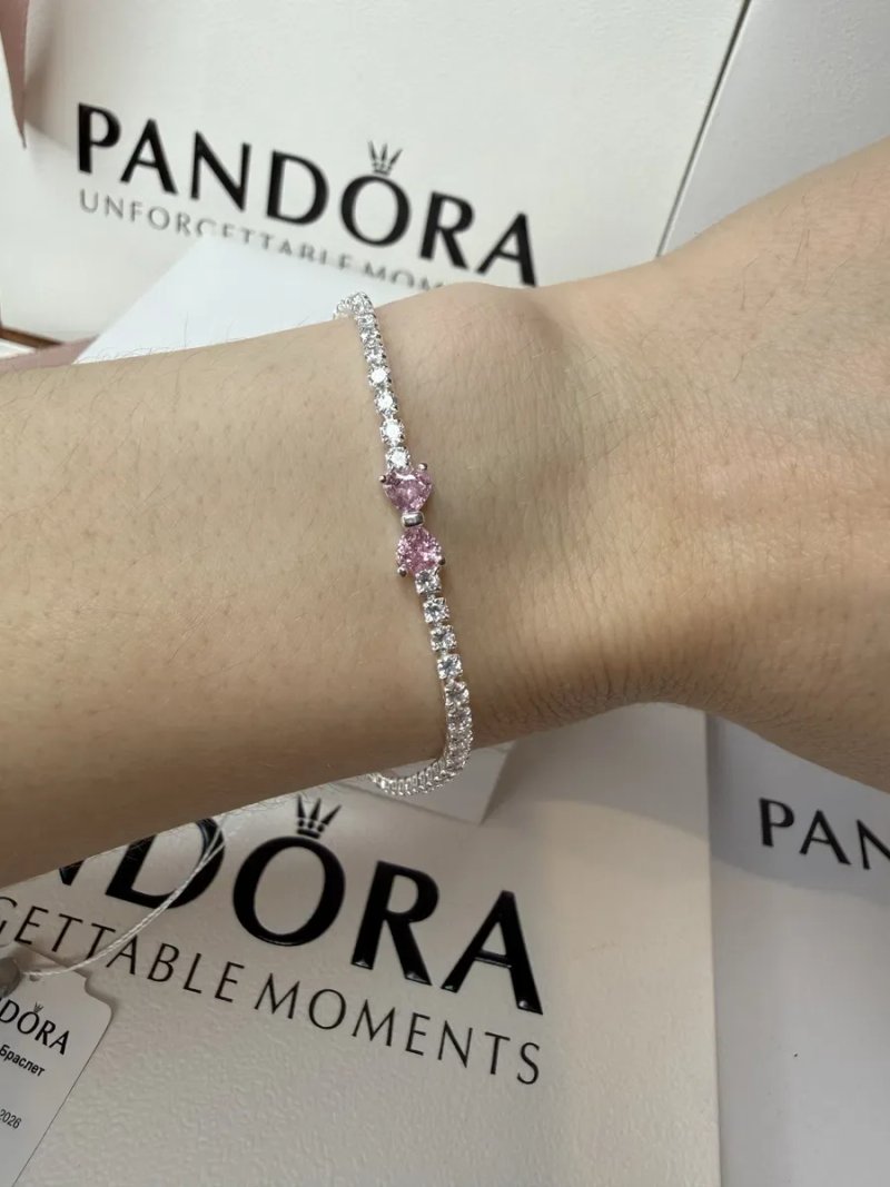 Набір Пандора бантики комплект Pandora Рожевий Бант — фото 7