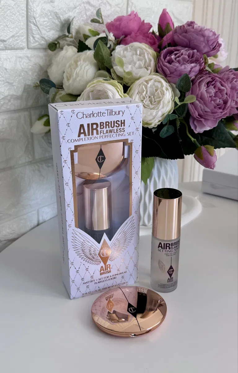 Набір пудра / фіксатор Charlotte Tilbury Airbrush Flawless — фото 2