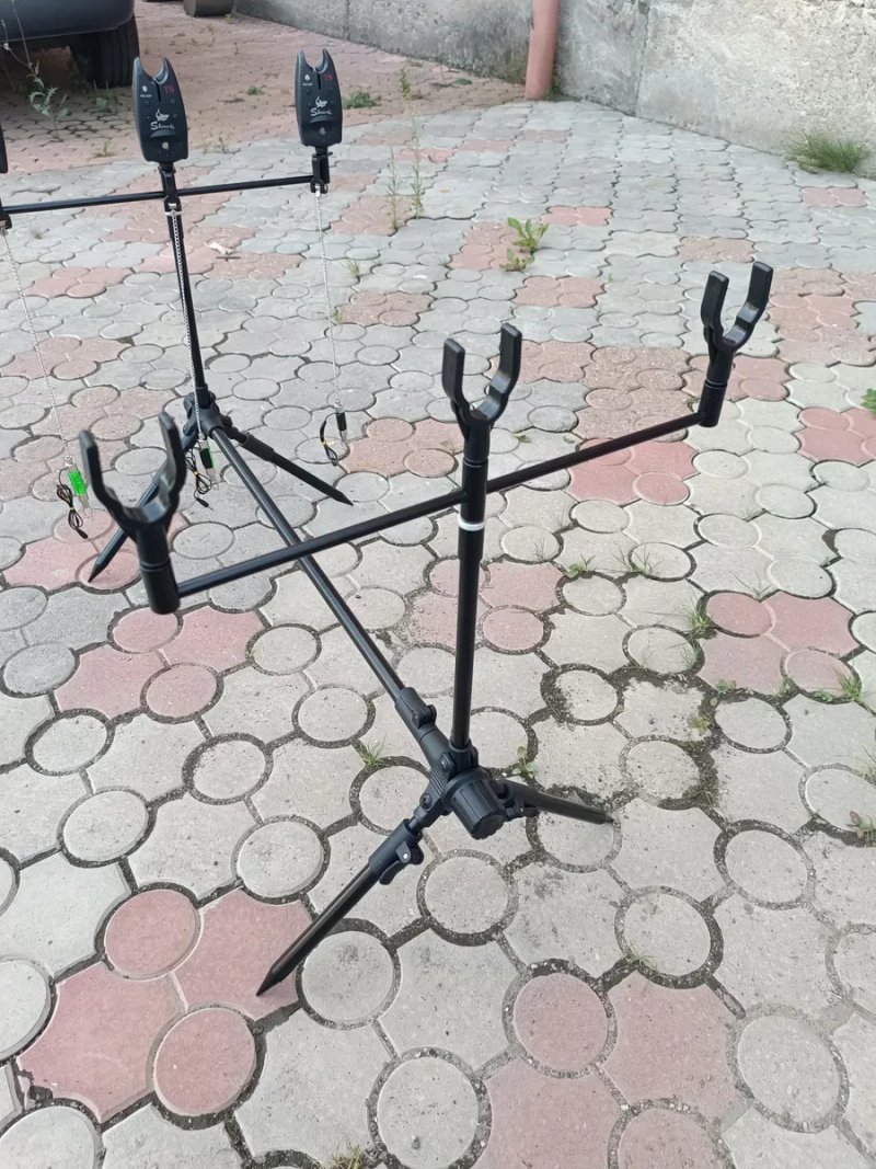 Набір Род под на три удилища+свінгера з підключенням+рогачі — фото 4