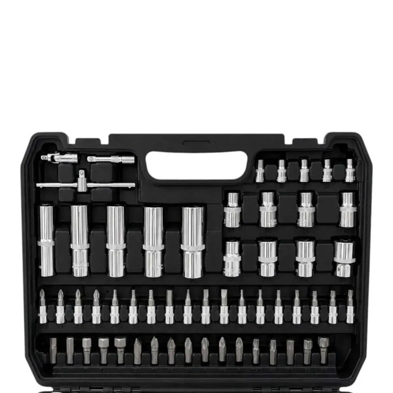Набір ручних інструментів 1/2 "1/4" 108 ел Helper HP - 1308 набір інструментів для авто набір торцевих головок інструменти для кріплень — фото 6