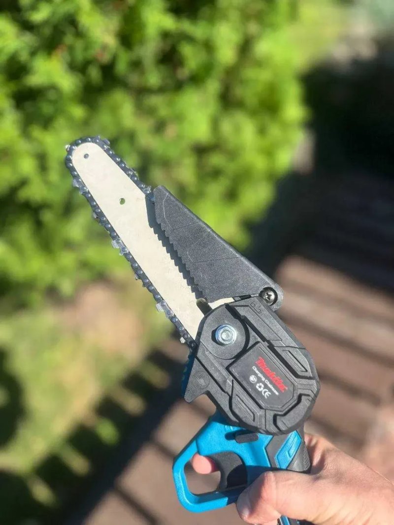 Набір секатор пилка. Пила акумуляторна + секатор акумуляторний. Makita — фото 7