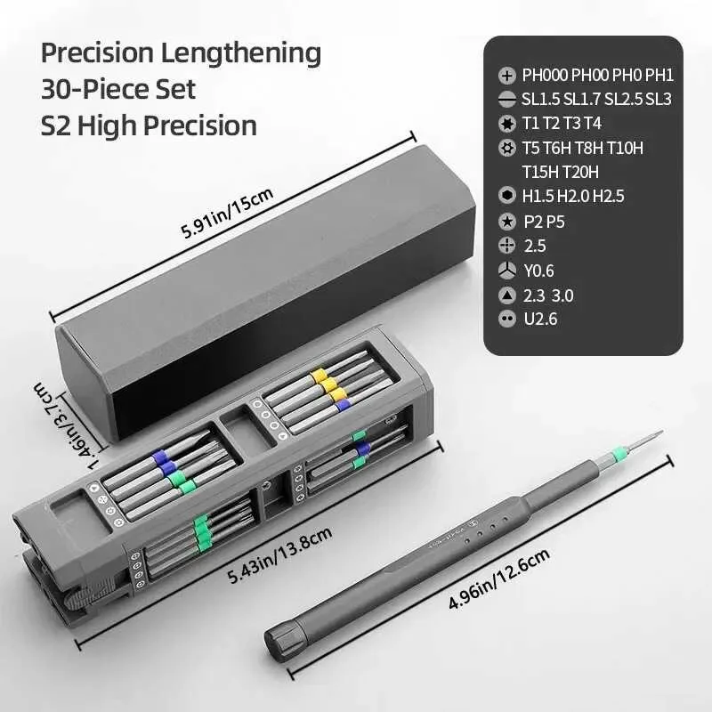 Набір викруток 30-44 в 1 Precision Screwdriver Set — фото 6