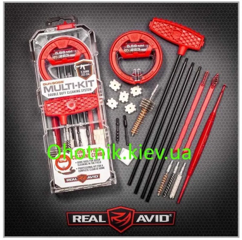 Набор для чистки Real Avid - АК, AR-15: 5,45; 5,56; 7,62; 6,5; 9 (США) — фото 5