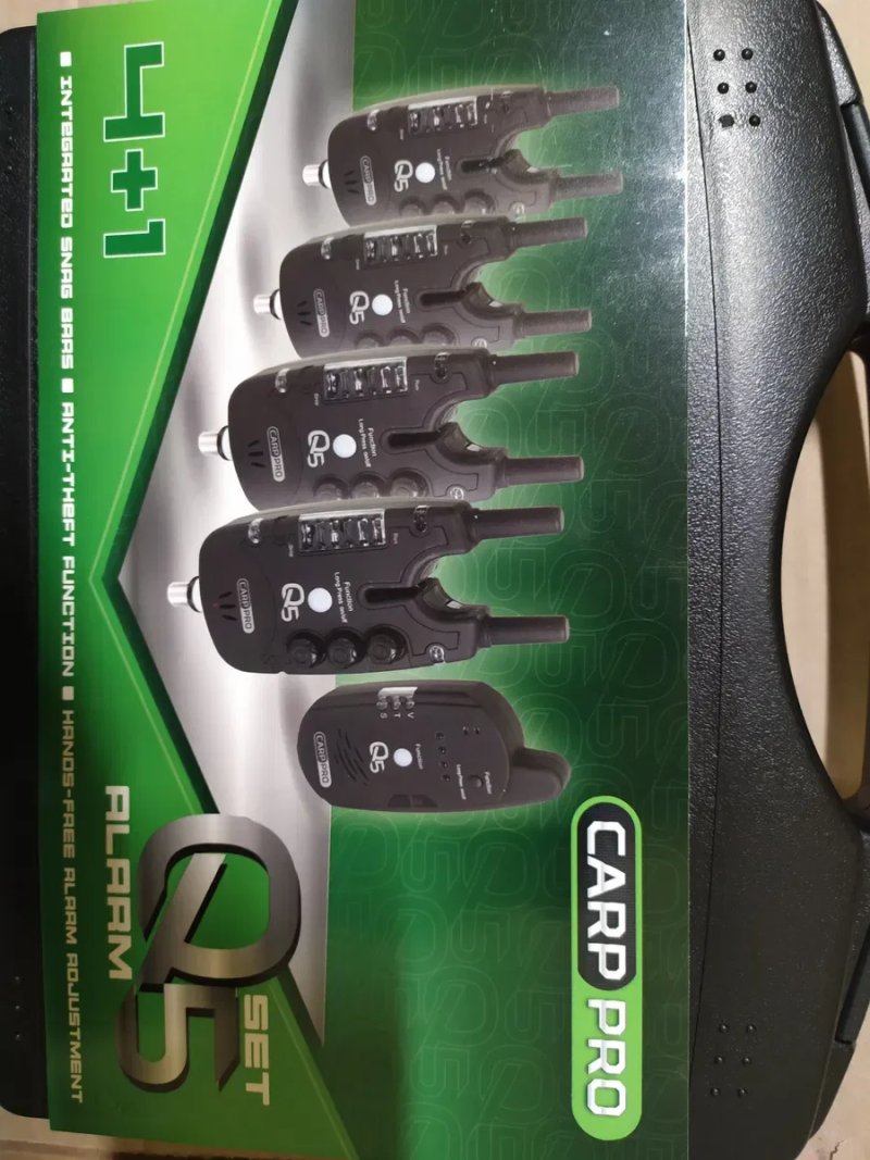 Набор электронных сигнализаторов Carp Pro Q5 4+1 — фото 2
