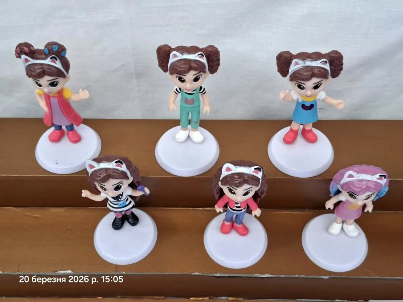 Набор фигурок 6 шт Кукольный домик Габби Гэбби Габбі Gabby dollhouse ляльковий будиночок — фото 5