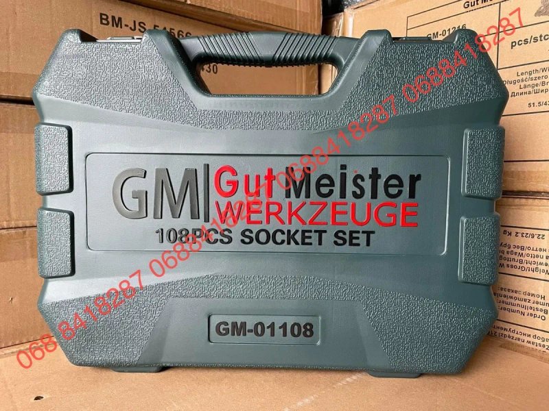 Набор инструментов Германия Gut Meister 108 Ед. Набір інструментів — фото 2