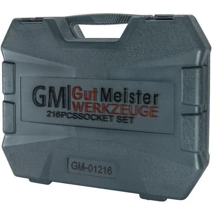 Набор ключей головок инструментов Gut Meister 216шт набір інструментів — фото 7