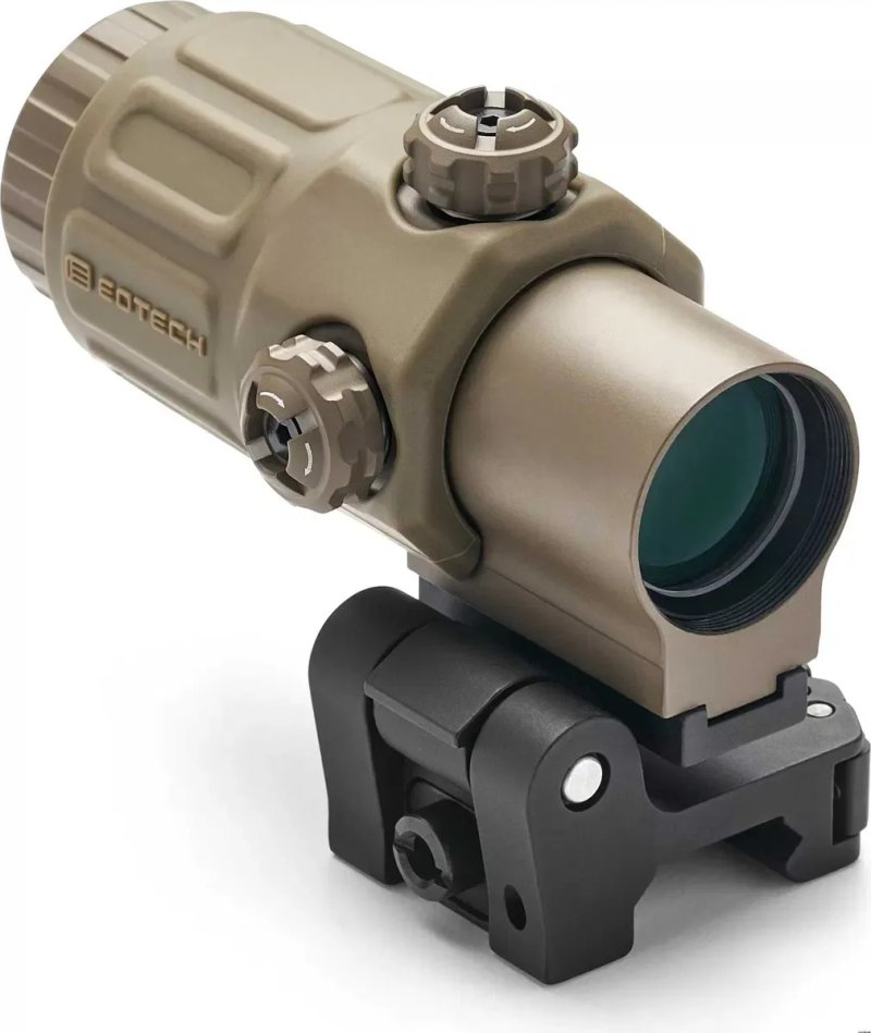 Набор Коллиматор EOTech 558 + Магнифер EOTech G33 Tan / для АК74, АР15 — фото 6