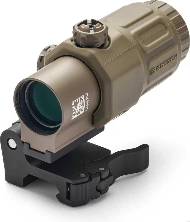 Набор Коллиматор EOTech 558 + Магнифер EOTech G33 Tan / для АК74, АР15 — фото 7