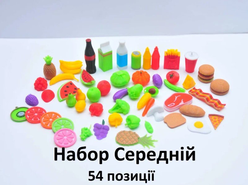 Набор продукты для куклы барби напитки десерты стрит фуд еда для куклы — фото 6