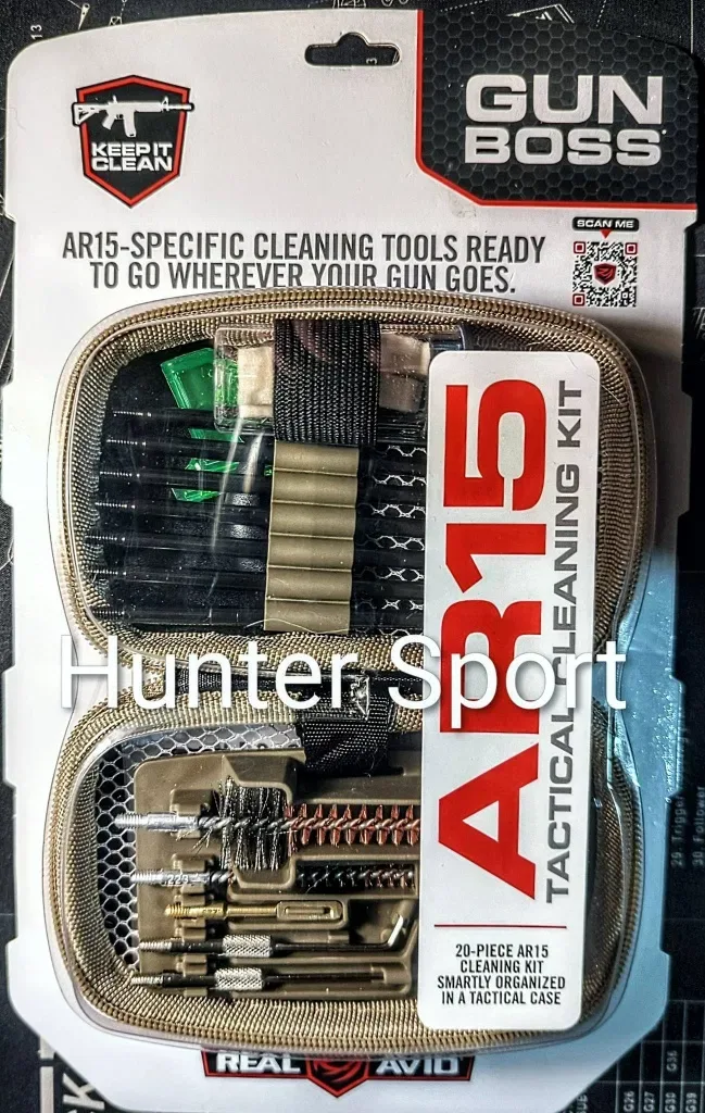 Набор Real Avid USA Gun Boss для чищення нарізної зброї. Набір для чистки нарезного оружия АК АР серії Sig Sauer Colt Cz Bren — фото 2