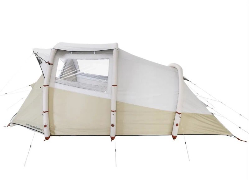 Надувний туристичний намет Quechua Air Seconds 4.1 F&B 4 ос, палатка для кемпінгу — фото 6