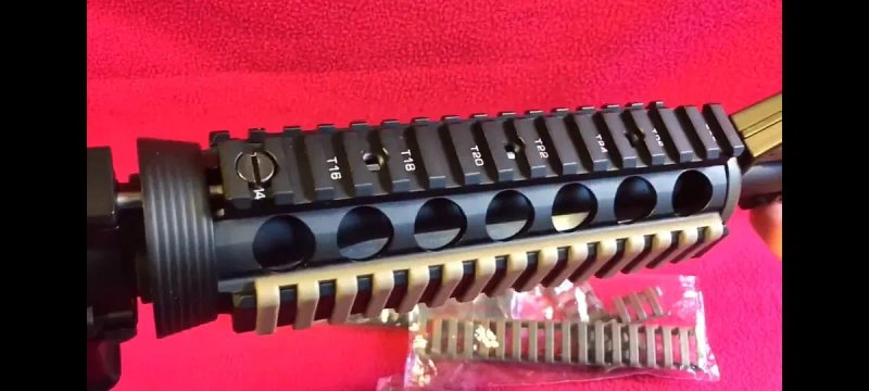 Накладки на планку Пікатінні Ladder 18 Slots Rail Cover Set 4 шт. — фото 3