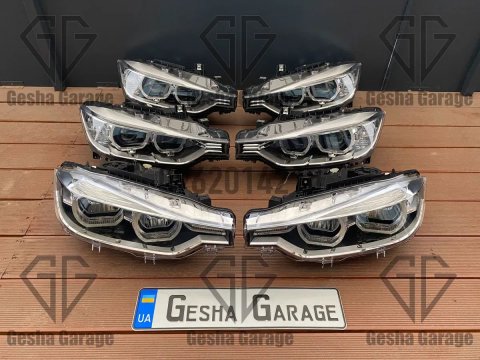 Наличие фари фары BMW БМВ 3 F30 F31 з блоками bi xenon full led рест
